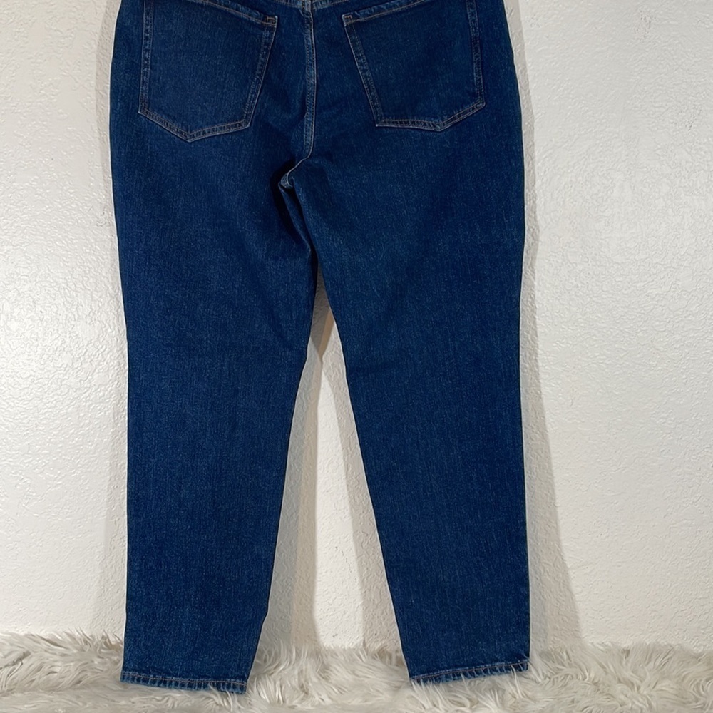 OLD NAVY O.G. Straight High Rise Secret-Slim Pockets Jeans Size 14 - Picture 8 of 12